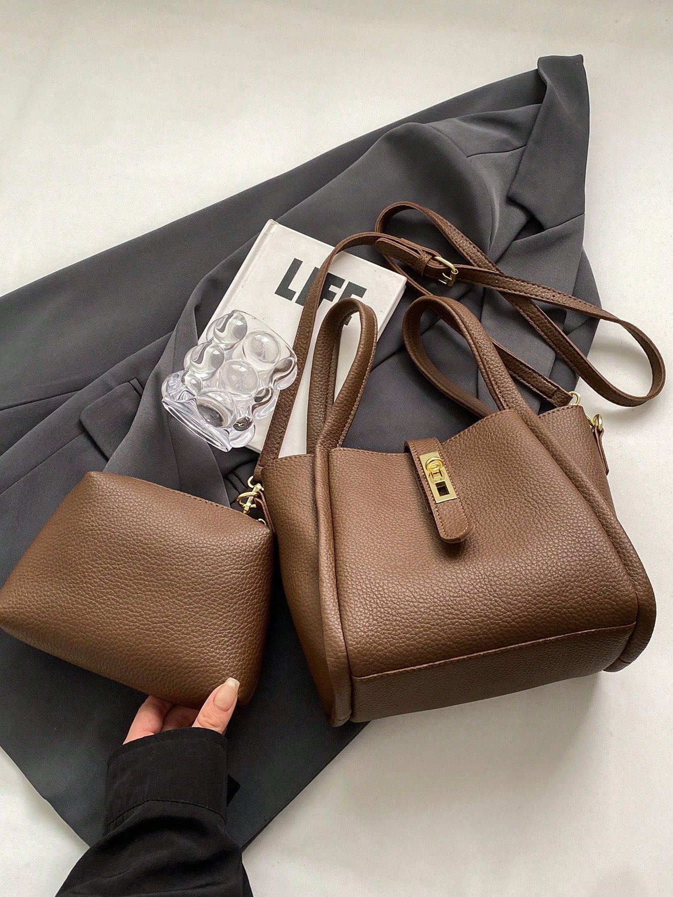 Evelyn™ | Elegante bolso de piel