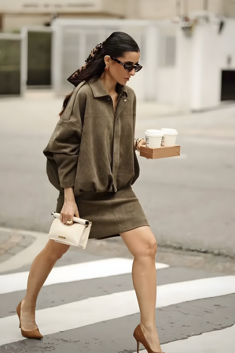 Lola™ | Abrigo elegante con corte oversize