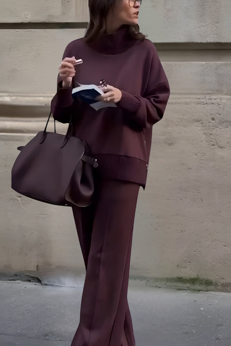 Aurora™ | Elegante conjunto de dos piezas con corte holgado