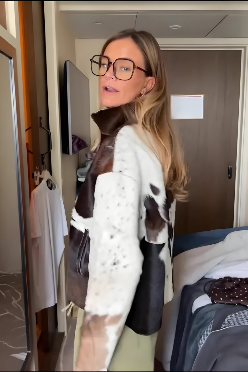 Raquel™ | Chaqueta estampada con estilo y cremallera