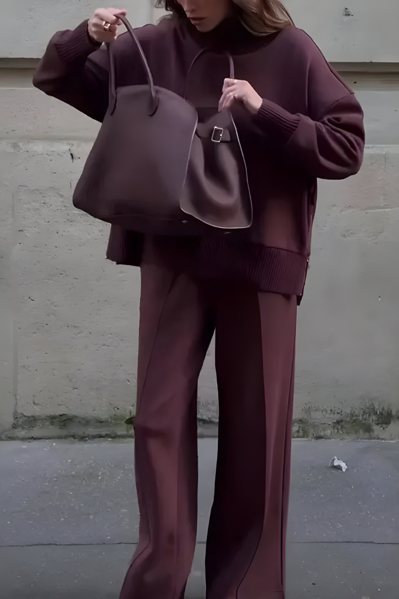 Aurora™ | Elegante conjunto de dos piezas con corte holgado