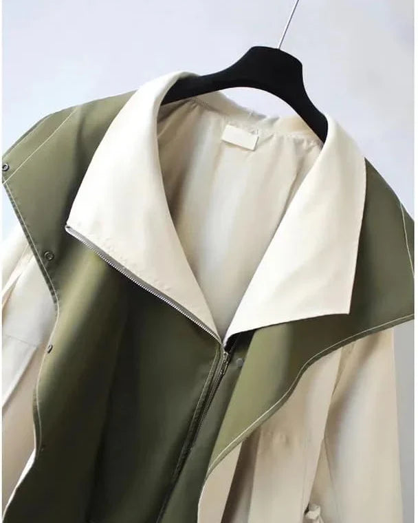 Charlotte™ | Elegante abrigo otoñal para viento y lluvia