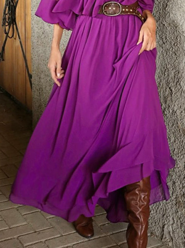 Lourdes | Vestido largo holgado