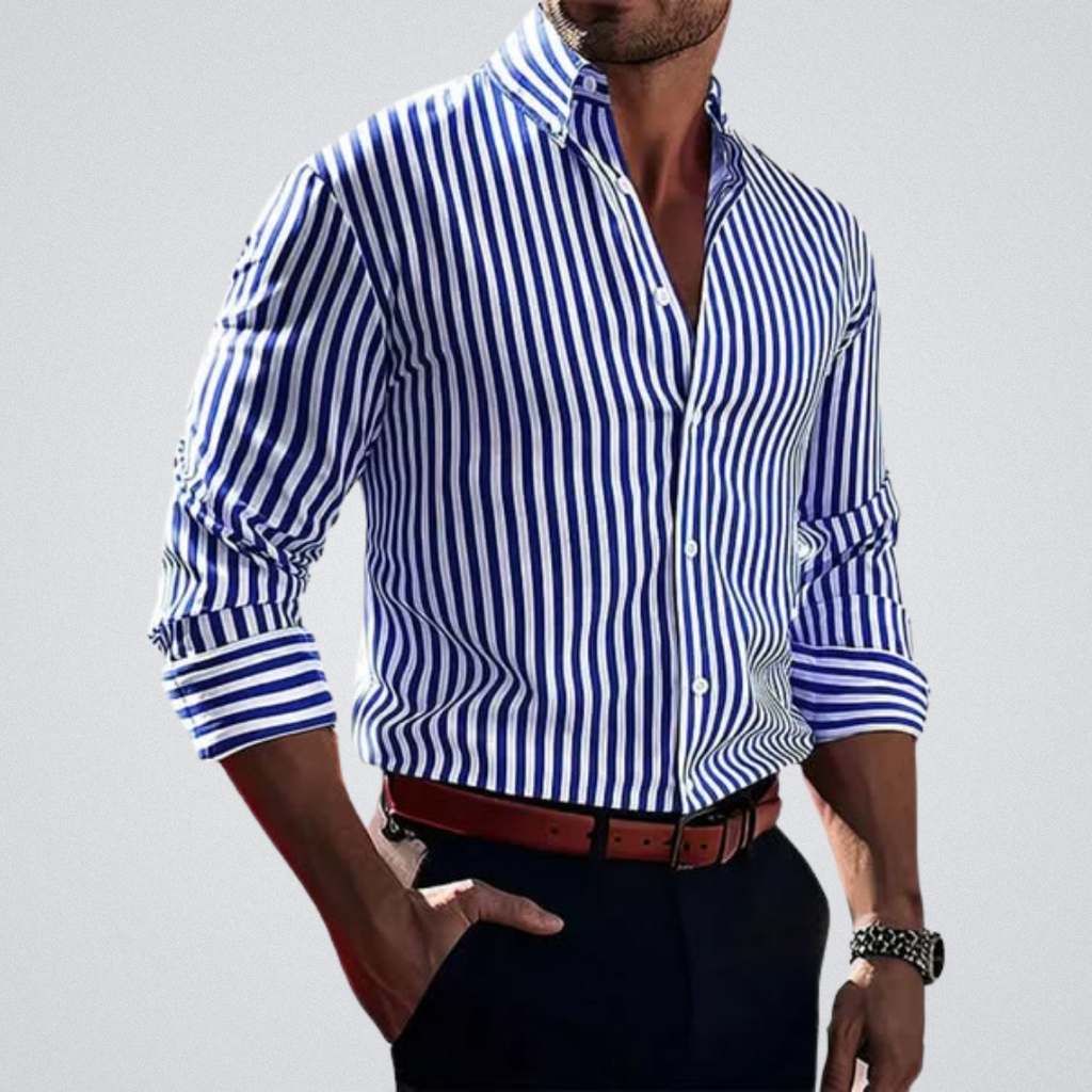 Diego / Camisa clásica de rayas