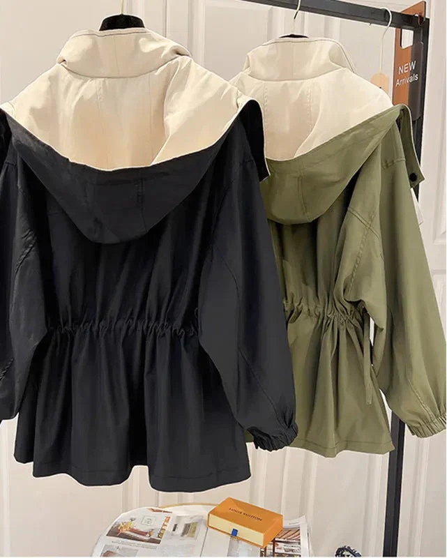 Charlotte™ | Elegante abrigo otoñal para viento y lluvia