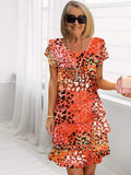 Alba – Elegante vestido vaporoso con volantes