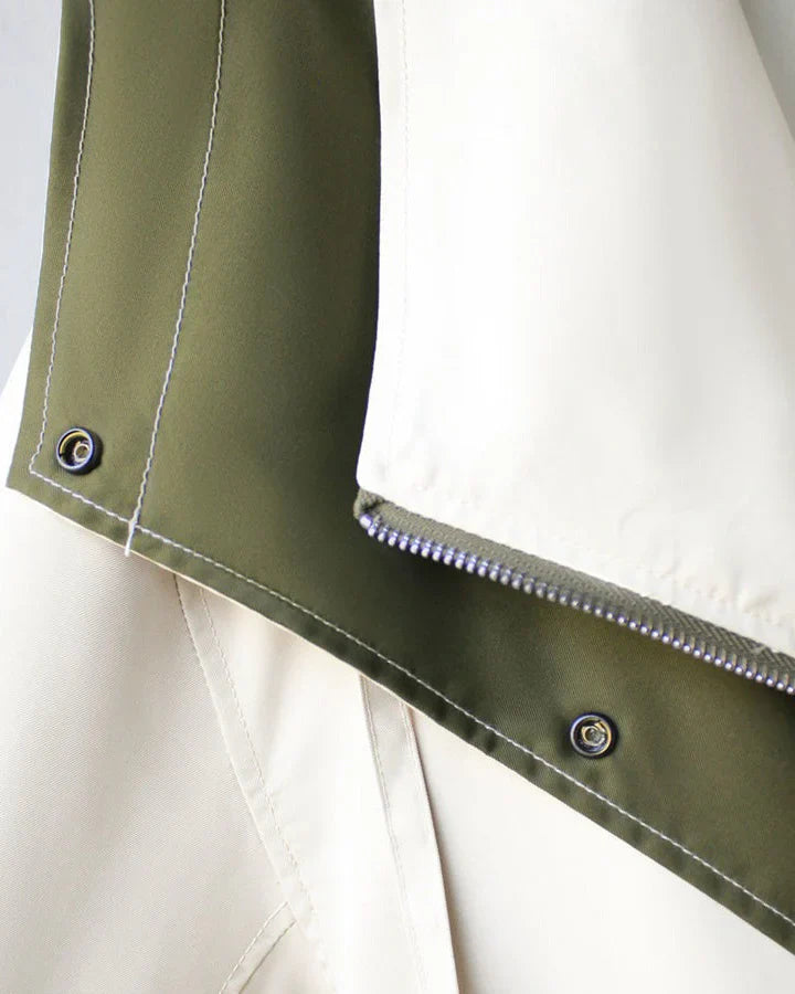 Charlotte™ | Elegante abrigo otoñal para viento y lluvia