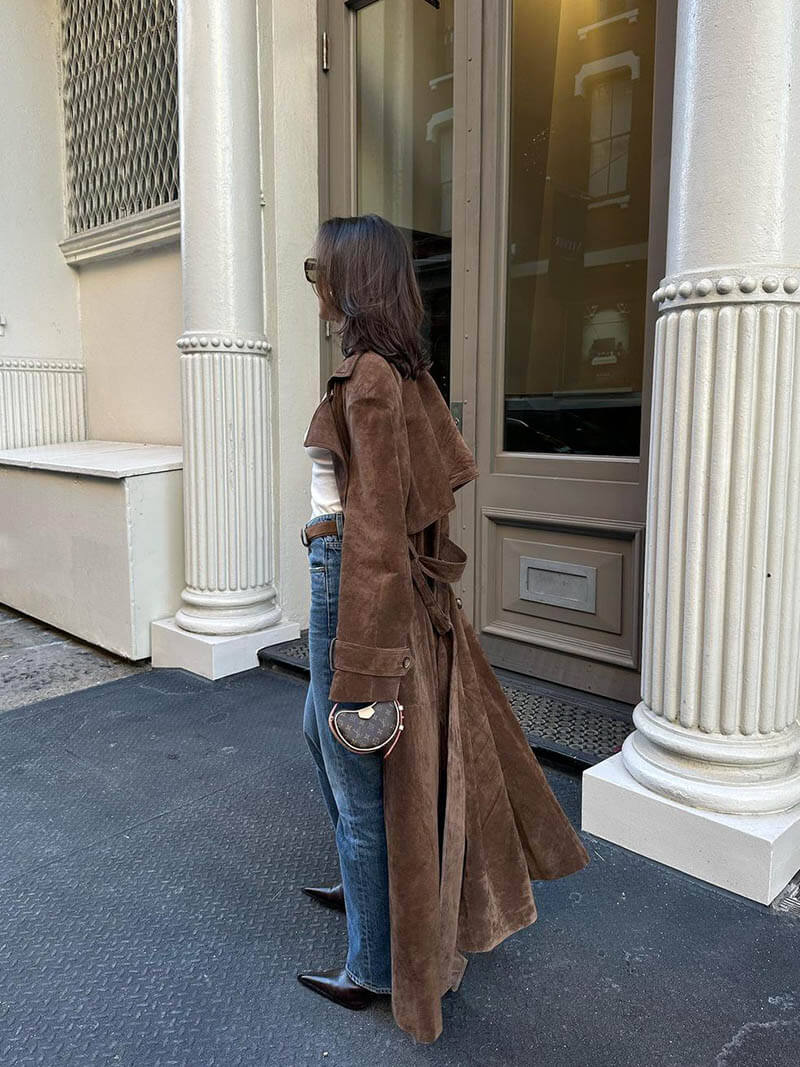 Venus Trenchcoat | Ante sintético