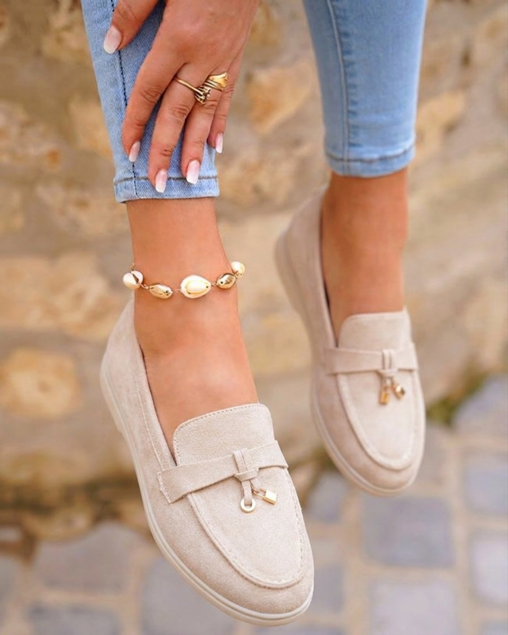 Mocasín Beige