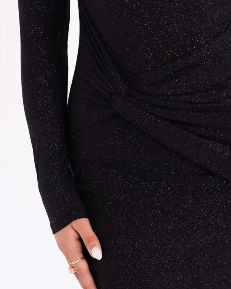 Linda™ | Vestido largo brillante
